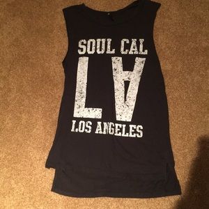 Cute, modern, could be edgy tank top!